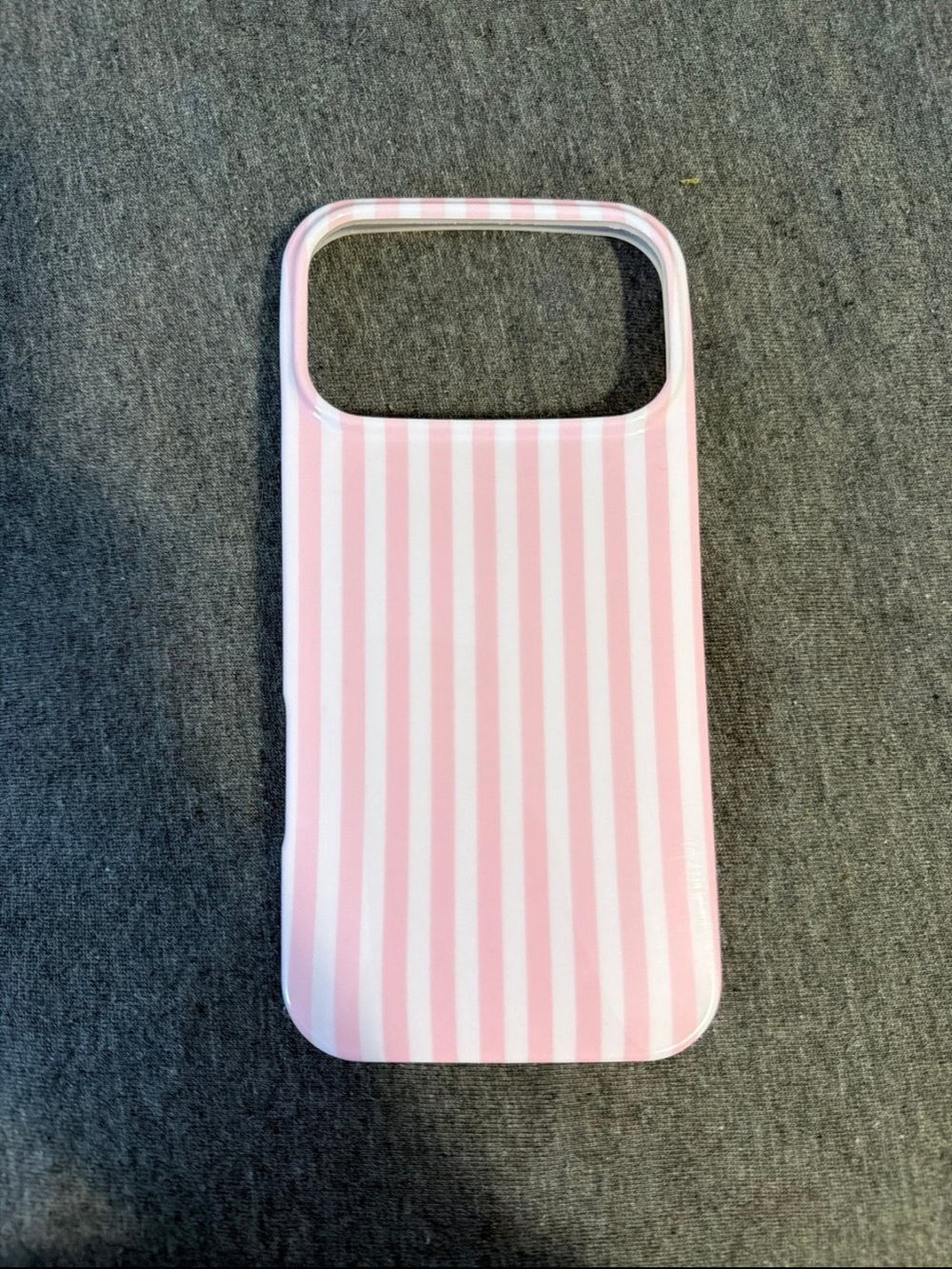 Pink Stripe Protective Phone Case - Unbranded